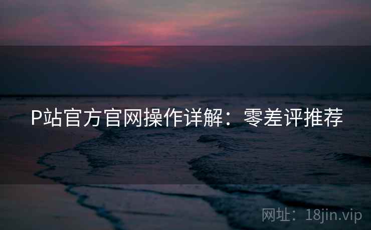 P站官方官网操作详解：零差评推荐